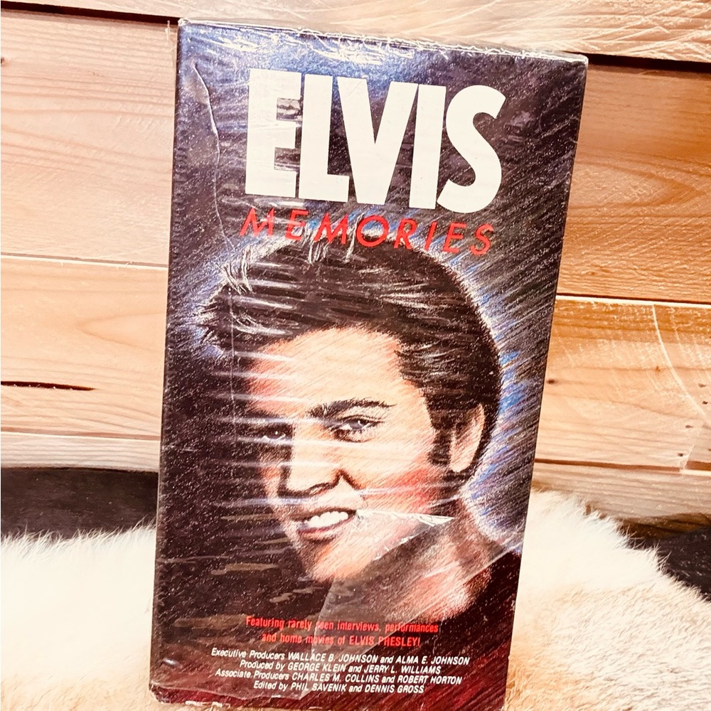 Vintage Elvis Memories VHS Tape 1986